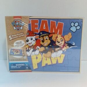 Paw Patrol Wooden Puzzle Set